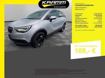 Gebraucht Opel Crossland X Innovation 131 PS (96 kW) 2019 Silber SUV