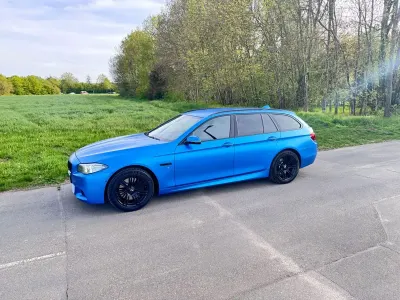 Brugt BMW 525 Shadowline 218 HK (160 kW) 2016 Blå Stationcar