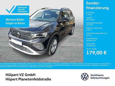 Gebraucht VW T-Cross Goal 150 PS (110 kW) 2025 Schwarz SUV