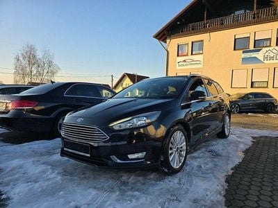 Gebraucht Ford Focus Titanium 125 PS (91 kW) 2014 Schwarz Kombi