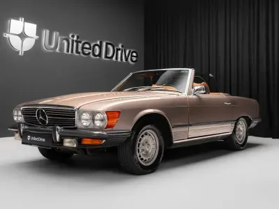 Gebraucht Mercedes SL450 224 PS (164 kW) 1972 Braun Cabrio