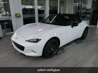 Neu Mazda MX5 Homura-Line 132 PS (97 kW) 2026 Weiß Cabrio
