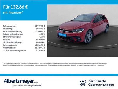 Second-hand VW Polo R-line 95 CP (69 kW) 2024 Negru Hatchback