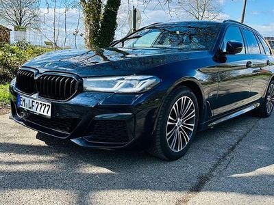 Second-hand BMW 530 M Sport 252 CP (185 kW) 2021 Negru Break