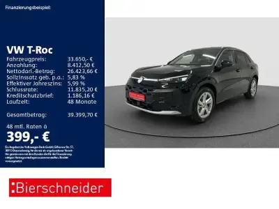 Gebraucht VW T-Roc Cabriolet Style 116 PS (85 kW) 2026 Schwarz SUV