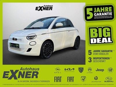 Gebraucht Fiat 500e La Prima 86 kW (118 PS) 2023 Arktis weiß Cabrio