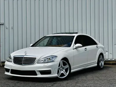 Gebraucht Mercedes S500L AMG 387 PS (284 kW) 2007 Weiß Limousine