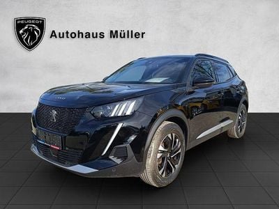Gebraucht Peugeot e-2008 GT 100 kW (136 PS) 2022 Schwarz SUV