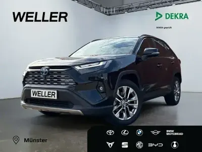 Gebraucht Toyota RAV4 Hybrid Lounge 218 PS (160 kW) 2023 Attitude black (schwarz) SUV