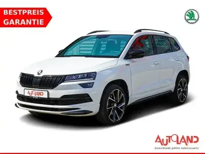 Gebraucht Skoda Karoq SportLine 150 PS (110 kW) 2021 Moonweissmet. SUV