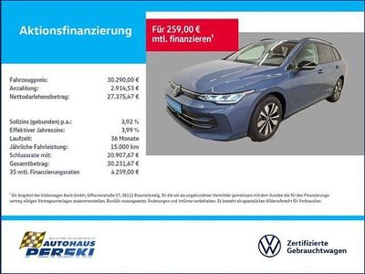Gebraucht VW Golf VIII Goal 150 PS (110 kW) 2025 Blau Kombi