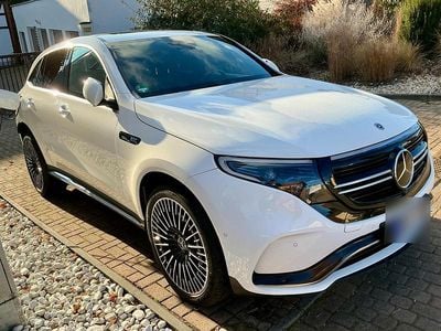 Gebraucht Mercedes EQC400 AMG 300 kW (408 PS) 2021 Weiß SUV