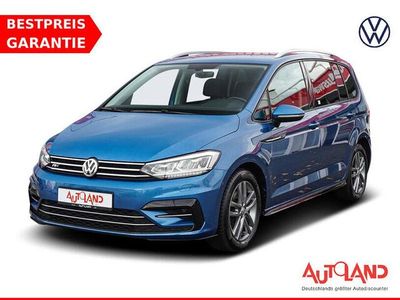 Blau Gebraucht 2018 VW Touran R-line Van / Kleinbus | 20.990 € (Fairer Preis)