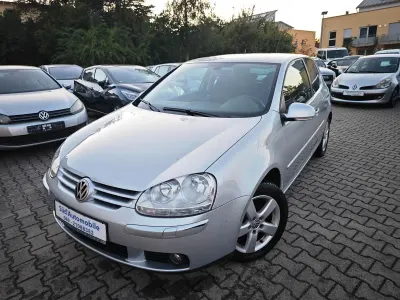 Gebraucht VW Golf VI United 80 PS (58 kW) 2008 Silber Kleinwagen