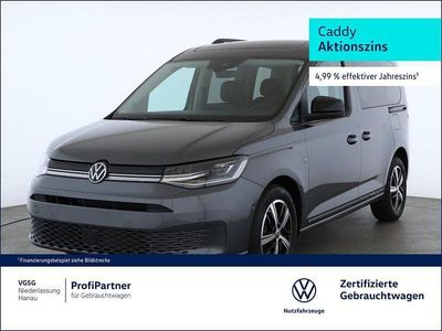 Gebraucht VW Caddy Dark Label 114 PS (83 kW) 2023 Grau Van / Kleinbus