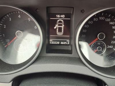 Brugt VW Golf Cabriolet Basis 122 HK (89 kW) 2013 Sort Cabriolet