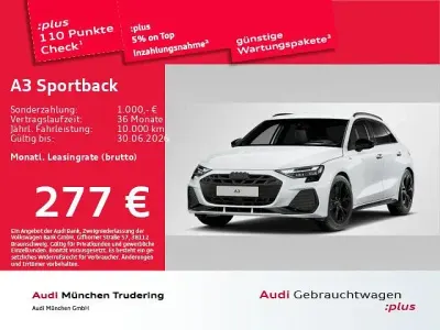 Gebraucht Audi A3 S-Line 116 PS (85 kW) 2025 Weiß Limousine