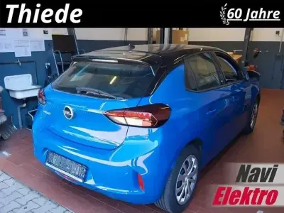 Gebraucht Opel Corsa-e Edition 100 kW (136 PS) 2021 Voltaic blau metallic Kleinwagen