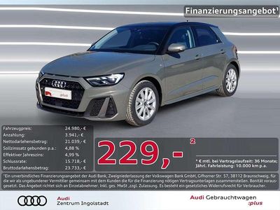 Chronosgrau metallic Gebraucht 2025 Audi A1 Sportback S-Line Kleinwagen | 24.980 € (Guter Preis)