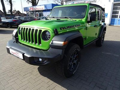 Gebraucht Jeep Wrangler Unlimited Rubicon 200 PS (147 kW) 2018 Grün SUV