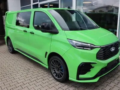 Neu Ford Transit Custom 170 PS (125 kW) 2026 Yellow green Van / Kleinbus