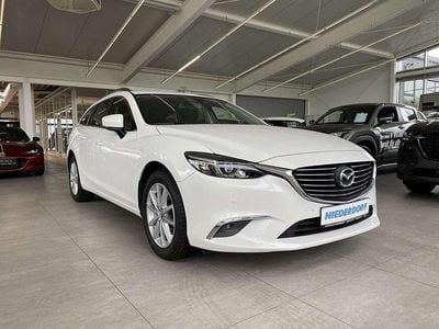 Gebraucht Mazda 6 Exclusive-Line 165 PS (121 kW) 2016 Snowflake white (metallic) Kombi