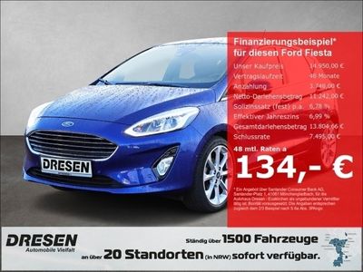 gebraucht Ford Fiesta 1.0 EcoBoost Titanium 100PS 7 Klima/Navigation/Winter-Paket/Komfort-Paket