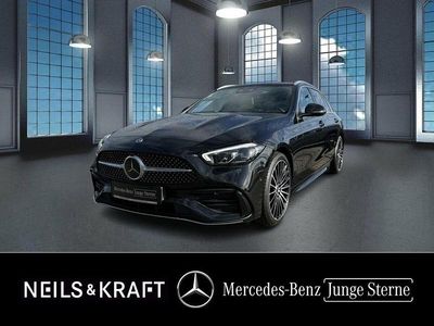 Gebraucht Mercedes C220 AMG 200 PS (147 kW) 2023 Schwarz Kombi
