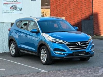 Gebraucht Hyundai Tucson GO! 177 PS (130 kW) 2017 Blau SUV