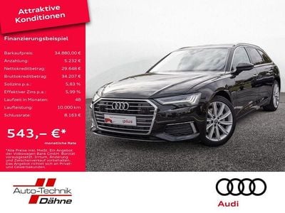 Gebraucht Audi A6 Design 231 PS (169 kW) 2019 Mythosschwarz metallic Kombi