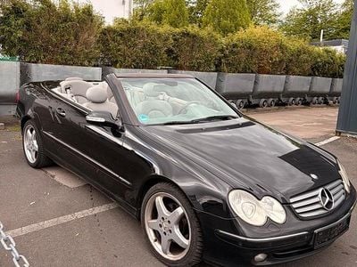 Usata Mercedes CLK320 2003 Nero Cabrio