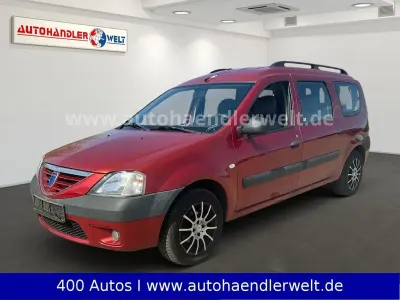 Gebraucht Dacia Logan MCV Lauréate 105 PS (77 kW) 2008 Rot Kombi