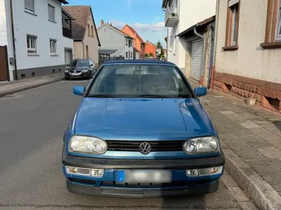 Gebraucht VW Golf Cabriolet 75 PS (55 kW) 1993 Blau Cabrio