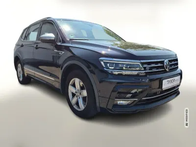 Gebraucht VW Tiguan Allspace Highline 190 PS (139 kW) 2018 Schwarz metallic SUV