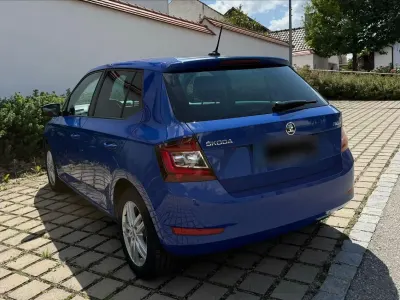 Gebraucht Skoda Fabia Soleil 110 PS (80 kW) 2019 Blau Kleinwagen