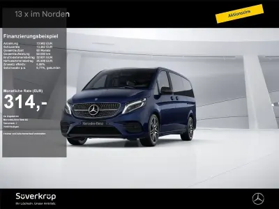 Brugt Mercedes V220 Edition 163 HK (119 kW) 2019 Sort MPV