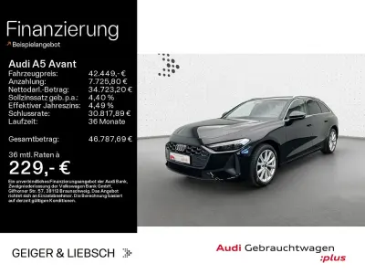 Second-hand Audi A5 Sport 204 CP (150 kW) 2025 Negru Break