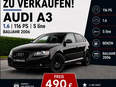 Gebraucht Audi Coupé 116 PS (85 kW) 2006 Schwarz Coupé