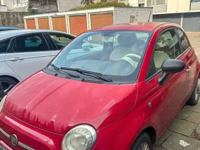 Używany Fiat 500 69 KM (50 kW) 2007 Czerwony Sedan/Limuzyna