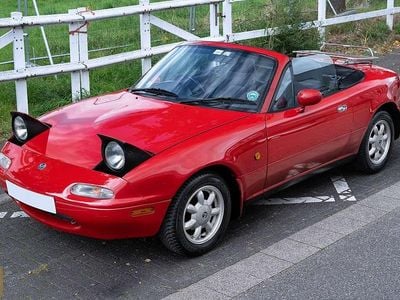 Gebraucht Mazda MX5 116 PS (85 kW) 1990 Rot Cabrio