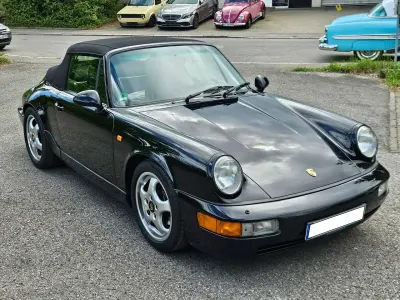 Gebraucht Porsche 911 Carrera Cabriolet 250 PS (183 kW) 1992 Schwarz Cabrio