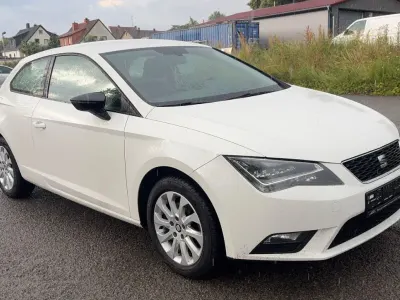Gebraucht Seat Leon Style 105 PS (77 kW) 2013 Weiß Coupé