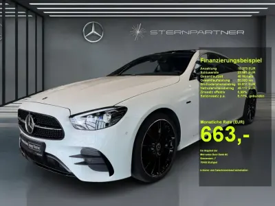 Używany Mercedes E400 AMG 330 KM (242 kW) 2024 Biały Coupe