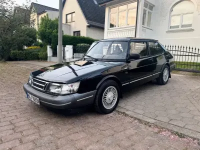 Gebraucht Saab 900 126 PS (92 kW) 1991 Schwarz Coupé