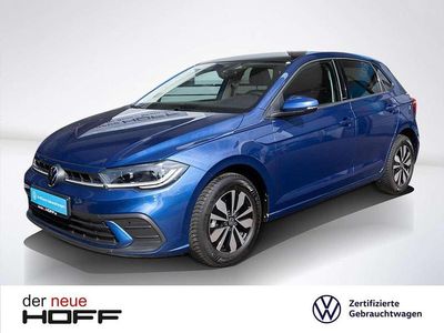 Gebraucht VW Polo Move 95 PS (69 kW) 2024 Reef blue metallic Kleinwagen