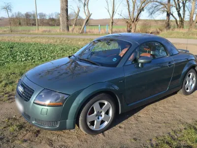 Gebraucht Audi TT Roadster Design 180 PS (132 kW) 2001 Grün Cabrio