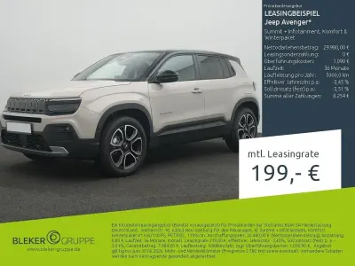 Nouă Jeep Avenger Altitude 110 CP (80 kW) 2026 Negru SUV