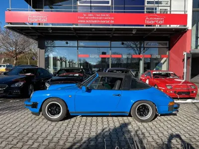 Gebraucht Porsche 911 165 PS (121 kW) 1976 Arrowblue Cabrio