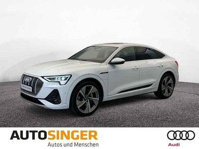 Gebraucht Audi e-tron Sportback Ambiente 300 kW (408 PS) 2022 Gletscherweiß metallic SUV