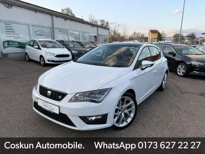 Usata Seat Leon FR 150 CV (110 kW) 2016 Bianco Berlina